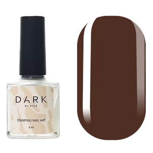 DARK Stamping Polish Brown #43, 8ml