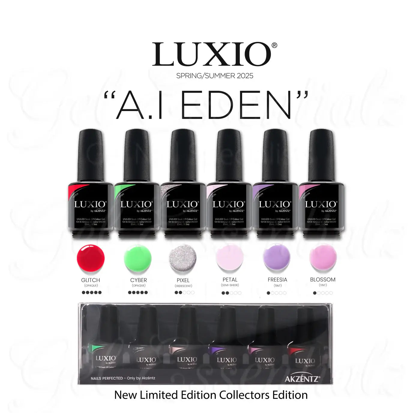 Luxio A.I Eden Collector's Edition Kit - 6 Pcs