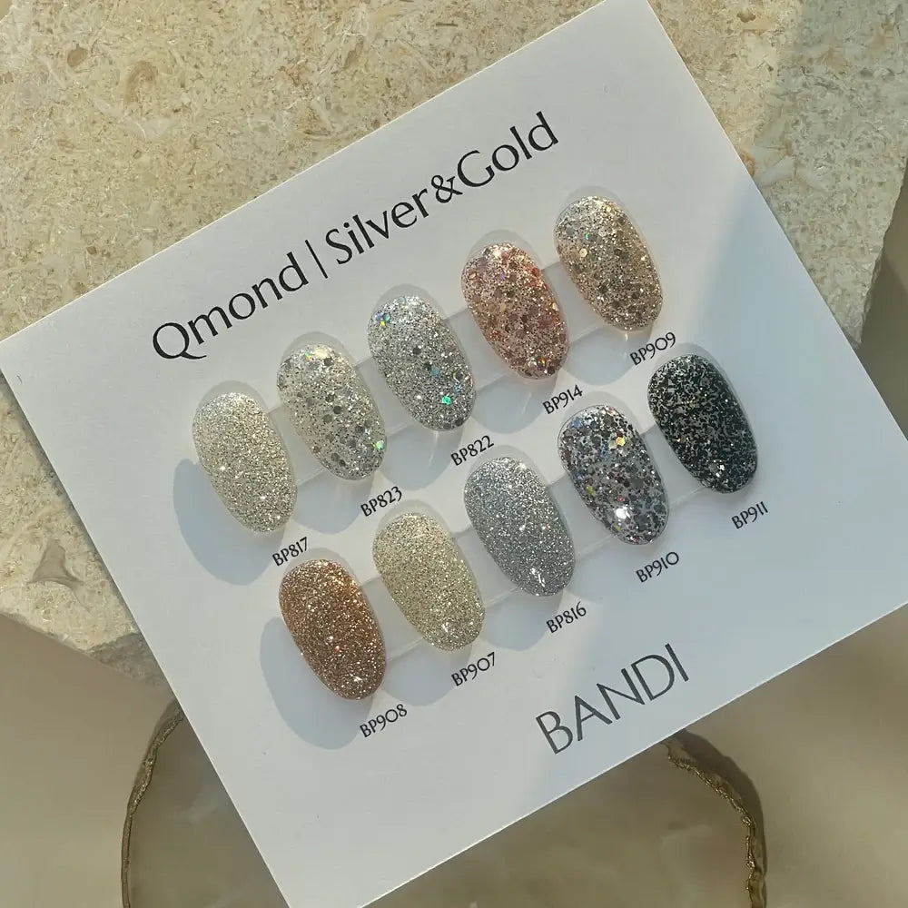 BANDI Glitter Gel - BP 817 Crystal Silver