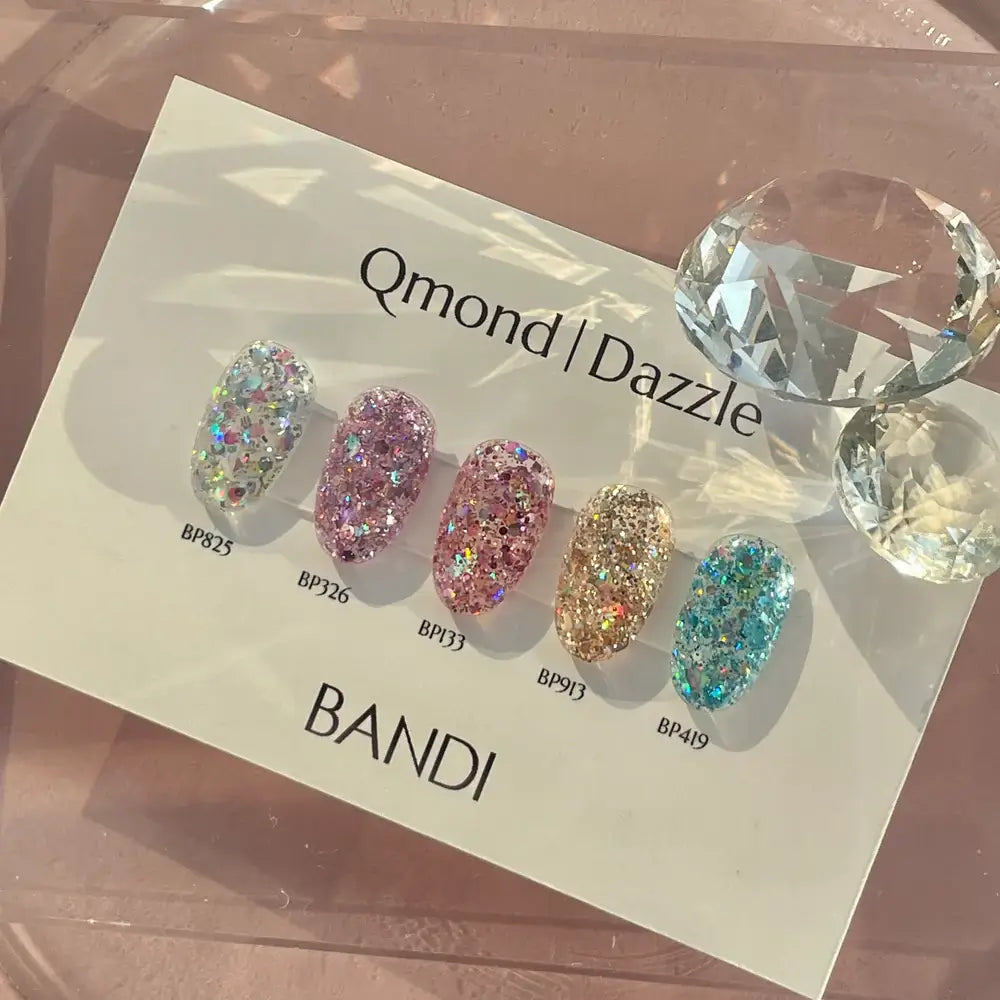 BANDI Glitter Gel - BP 825 Glam Silver