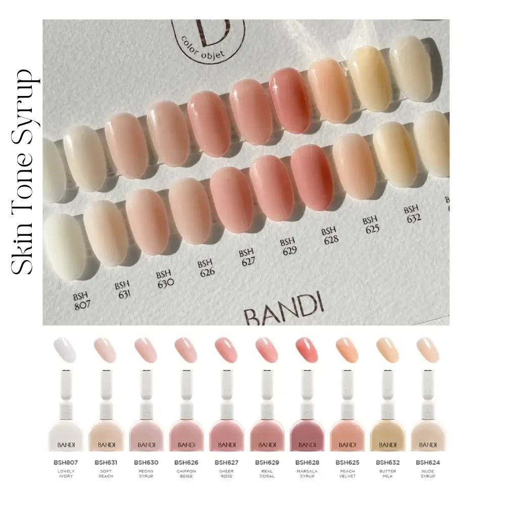 BANDI 60 Piece Syrup Color Collection