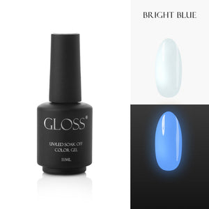 GLOSS Glow in the dark Gel Polish