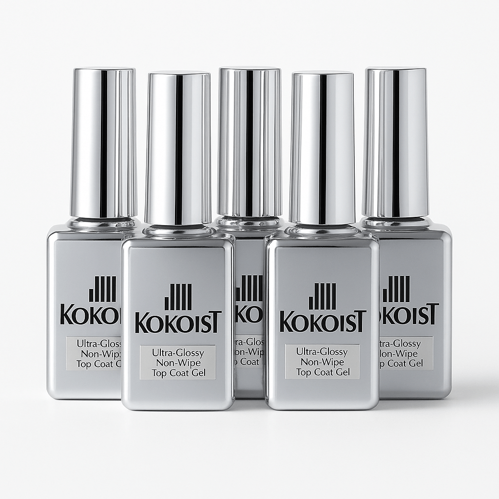 Kokoist Ultra Glossy Top Coat Bundle (5 PCS)