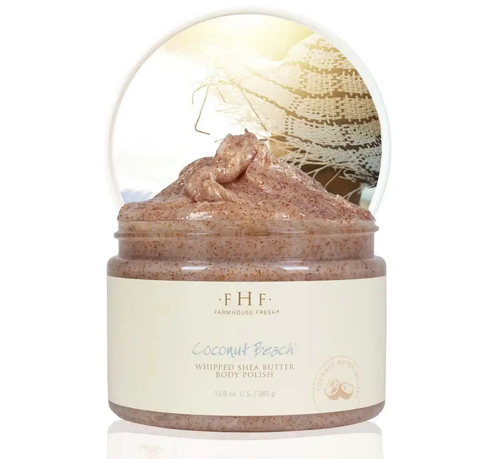 Farmhouse Fresh- Coconut Beach Whipped Shea Butter Body Polish
