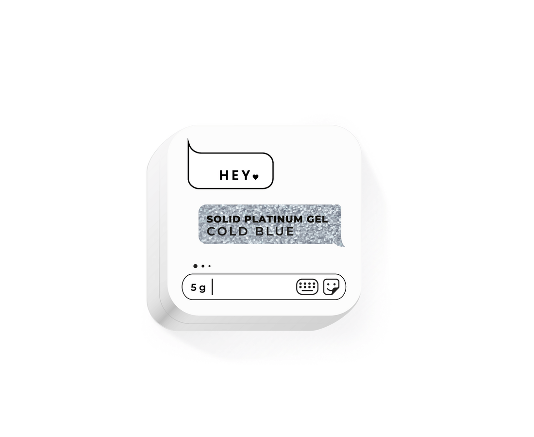 HEYLOVE (Hello) Solid Platinum Gel- Cold Blue
