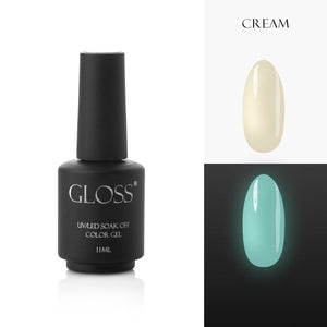 GLOSS Glow in the dark Gel Polish
