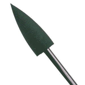 DARK SILICONE POLISHER #301, THIN BULLET, GREEN