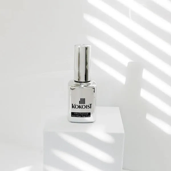 Kokoist Ultra Diamond Non Wipe Top Coat Gel 15ml - Nail Mart USA