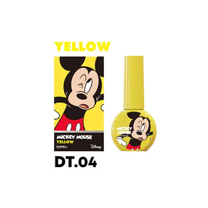 DGEL Disney Mickey Mouse Gel Polish - Yellow