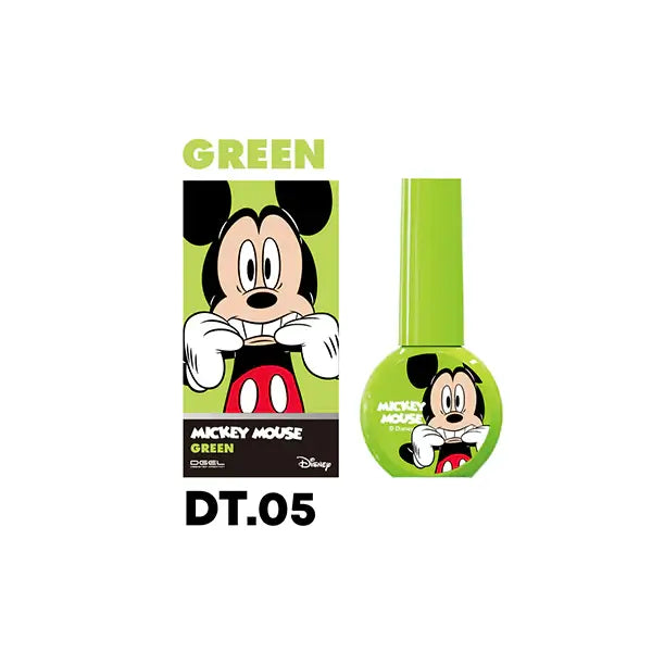 DGEL Disney Mickey Mouse Gel Polish - Green