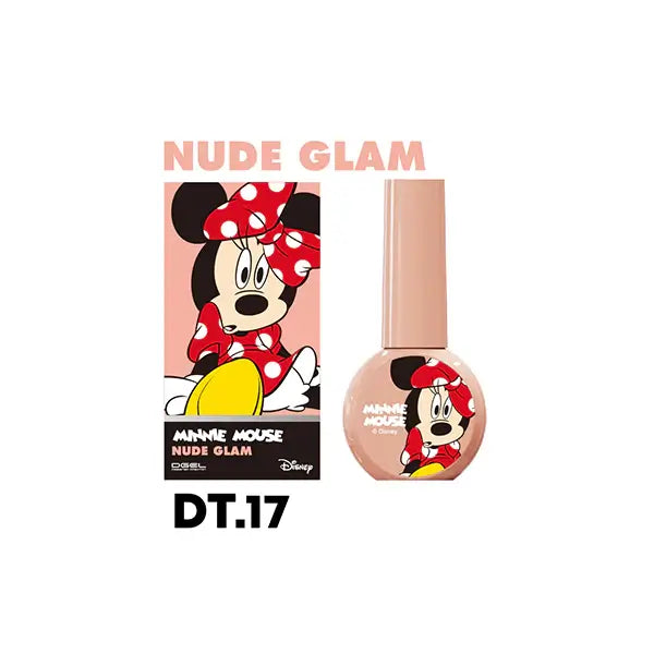 DGEL Disney Minnie Mouse Gel Polish - Nude Glam