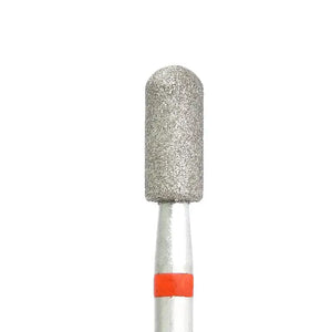 KMIZ Diamond Rounded Cylinder  E-File Nail Drill Bit - Soft grit