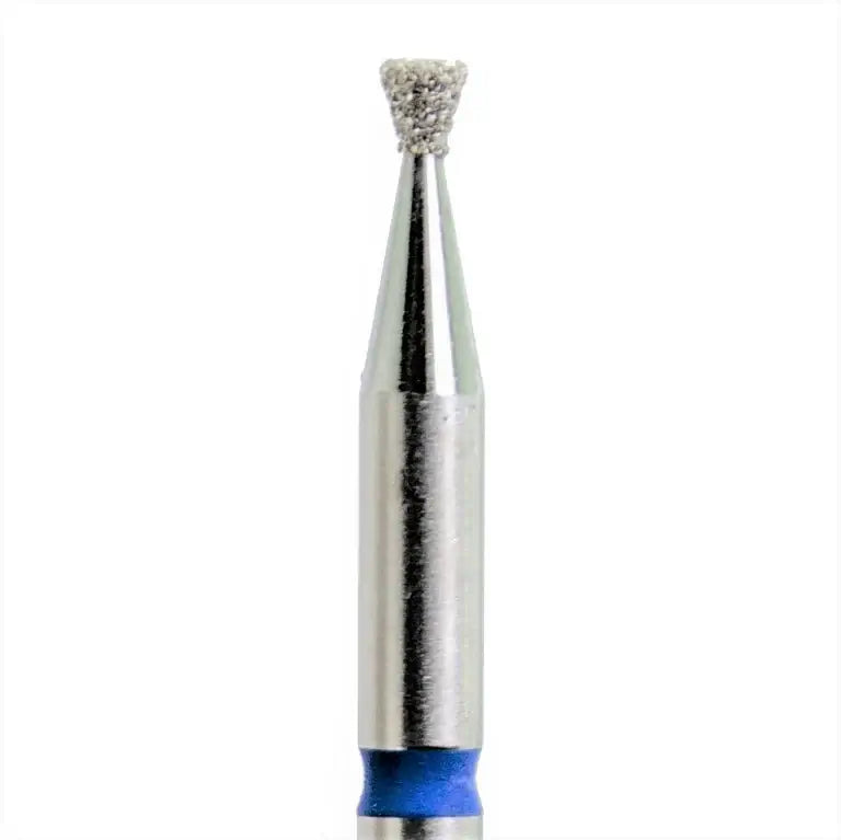 KMIZ Diamond Reverse Cone E-File Nail Drill Bit - Medium Grit (Blue)