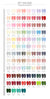 BY MUSE Spring Snow- 8 PC Glitter Syrup Color Gel Polish