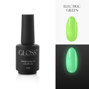 GLOSS Glow in the dark Gel Polish