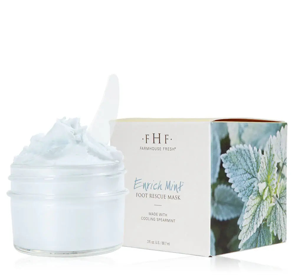 Farmhouse Fresh- Enrich Mint Foot Rescue Mask