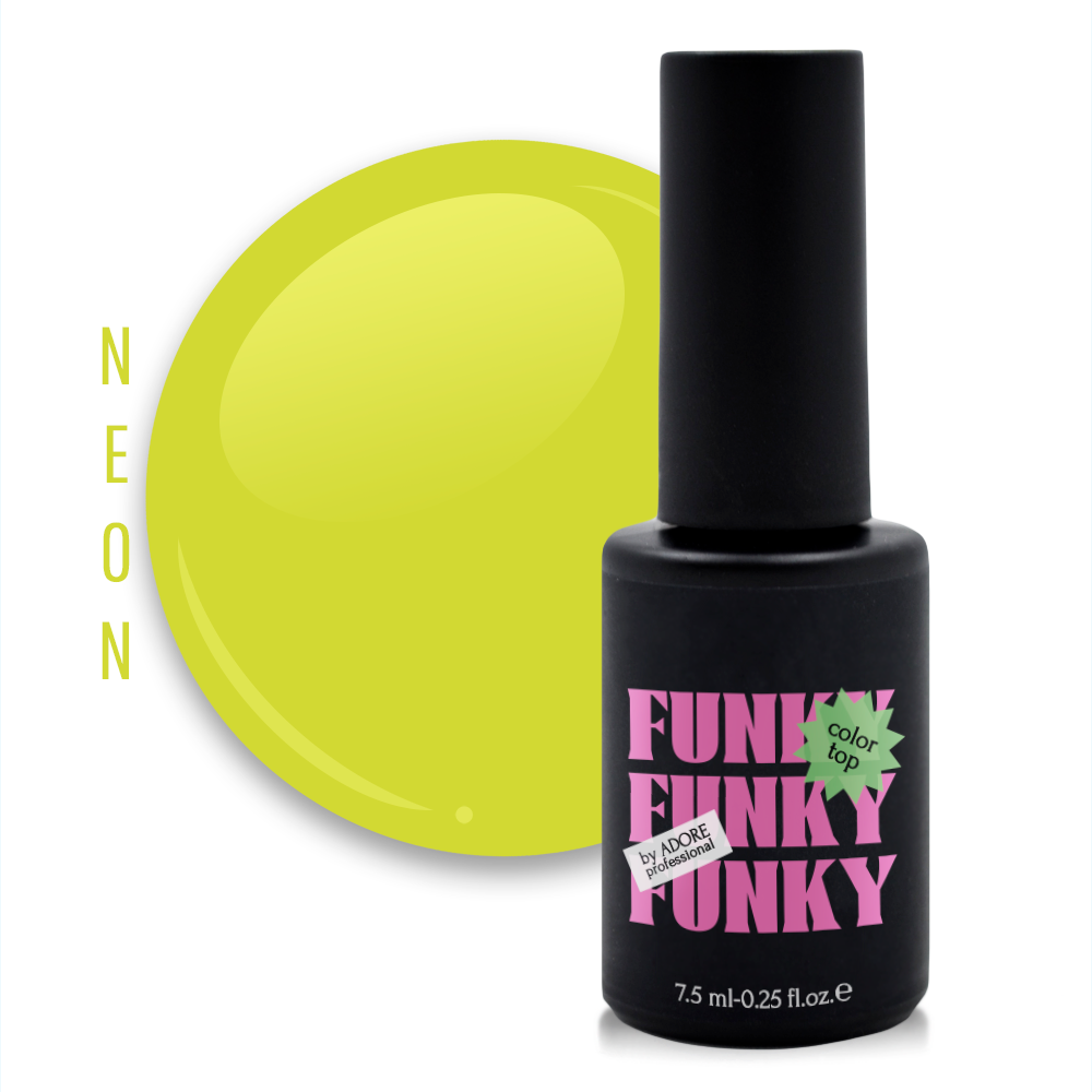 Adore Professional Funky Color Top- Funky Lime