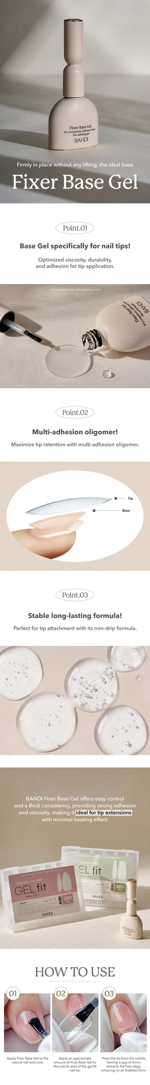 BANDI Fixer Base Gel