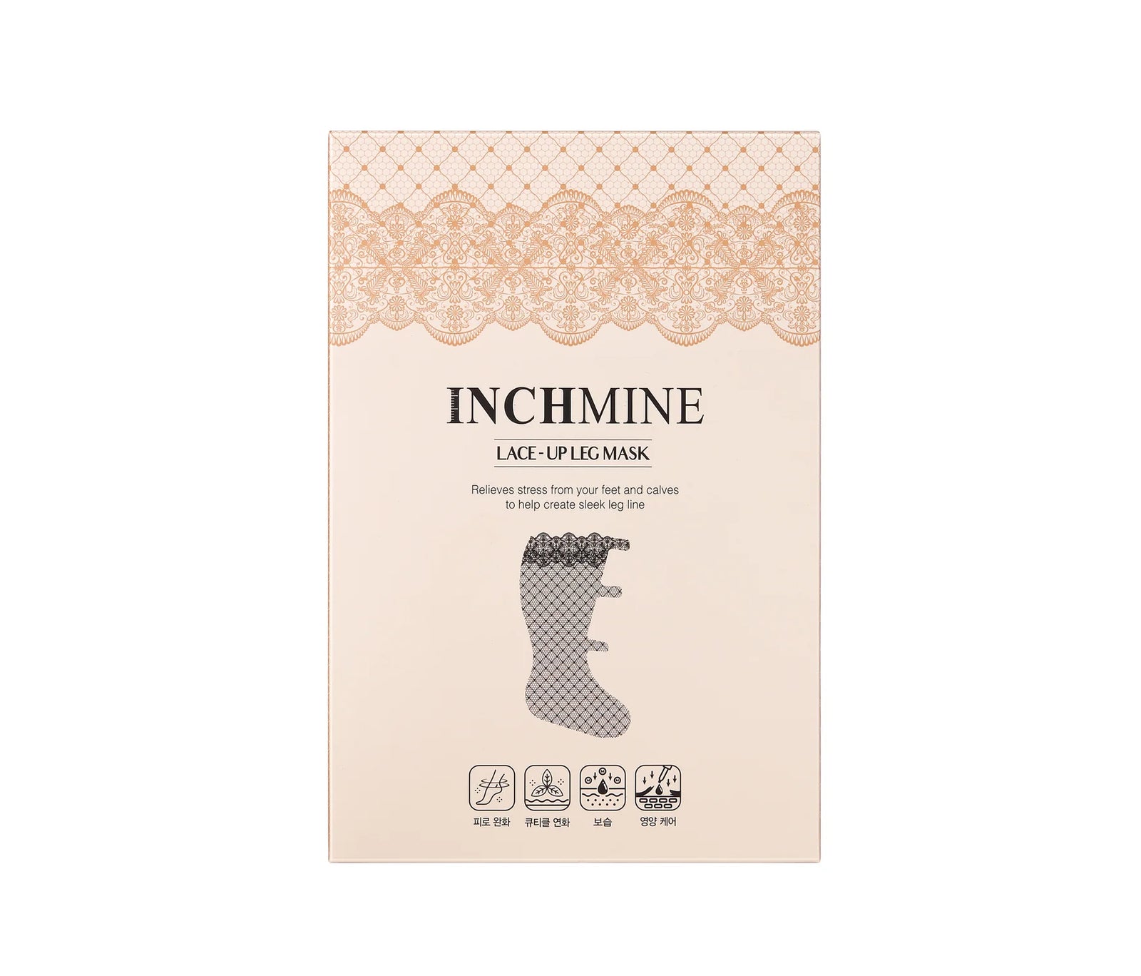 Bandi Inchmine Lace-Up Mask For Legs (5Pairs)