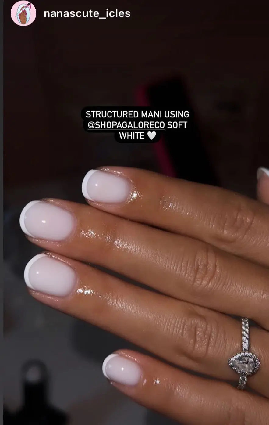 A’GALORE & CO. StructureGel 001 | SOFT WHITE