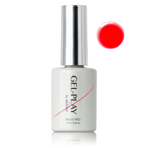 Akzentz Gel Play Polish- Glass Red