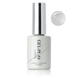 Akzentz Gel Play Polish- Magnetic Clear Silver