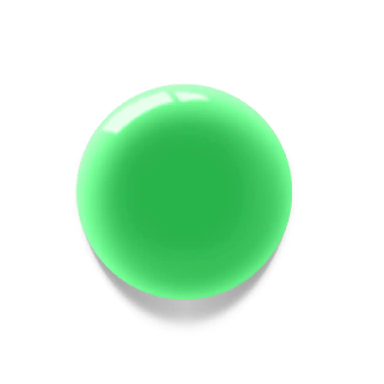 Akzentz Gel Play Polish- Glass Lime