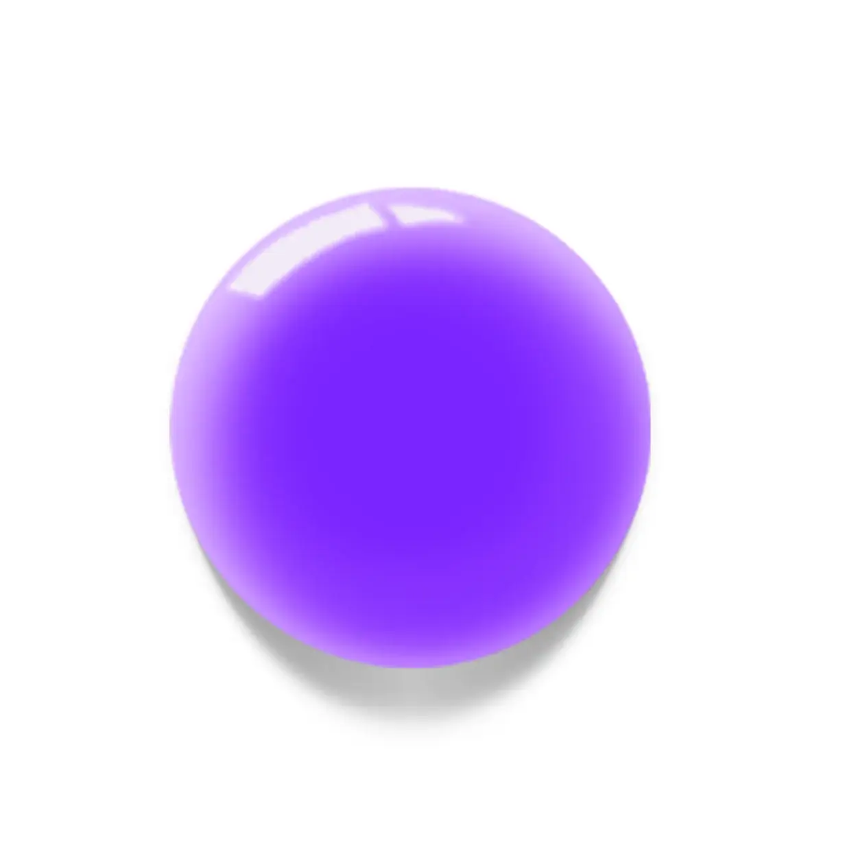 Akzentz Gel Play Polish- Glass Purple