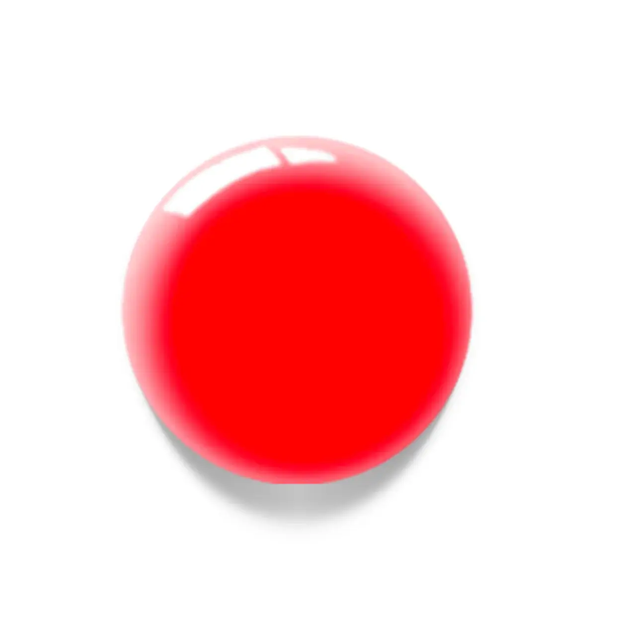 Akzentz Gel Play Polish- Glass Red