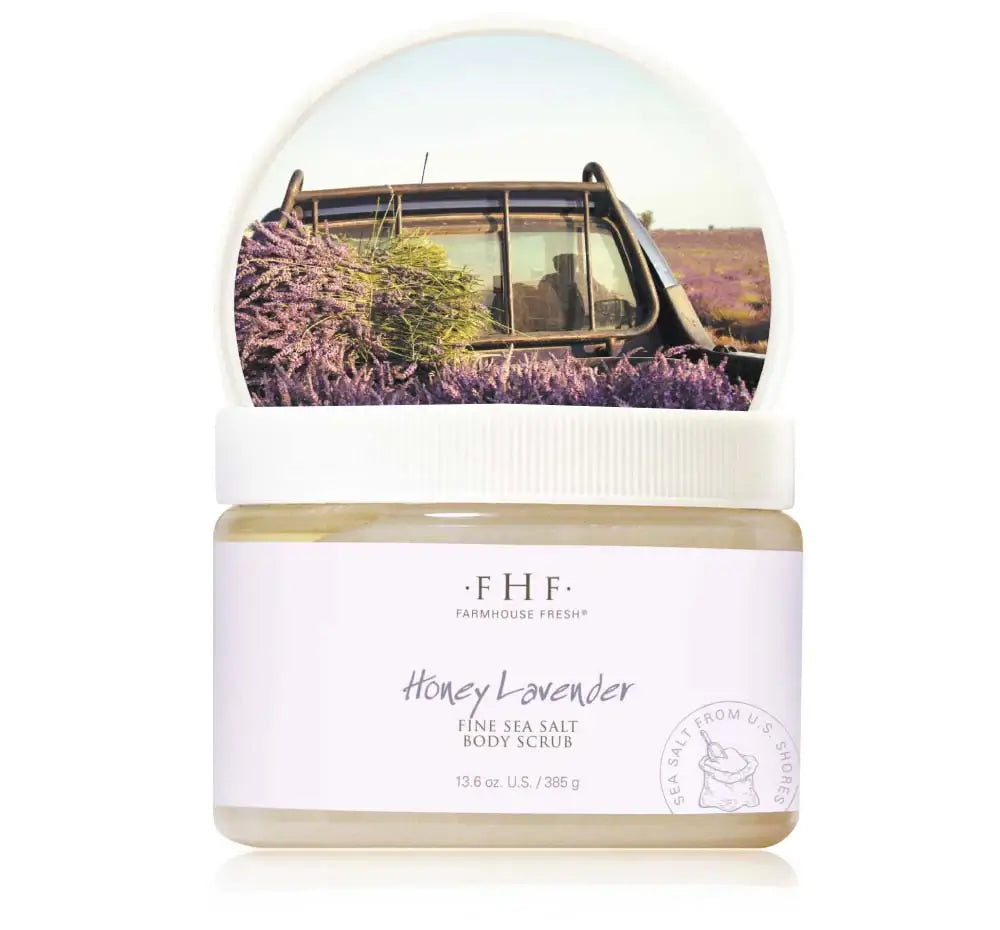 Farmhouse Fresh- Honey Lavender Fine Sea Salt Body Scrub