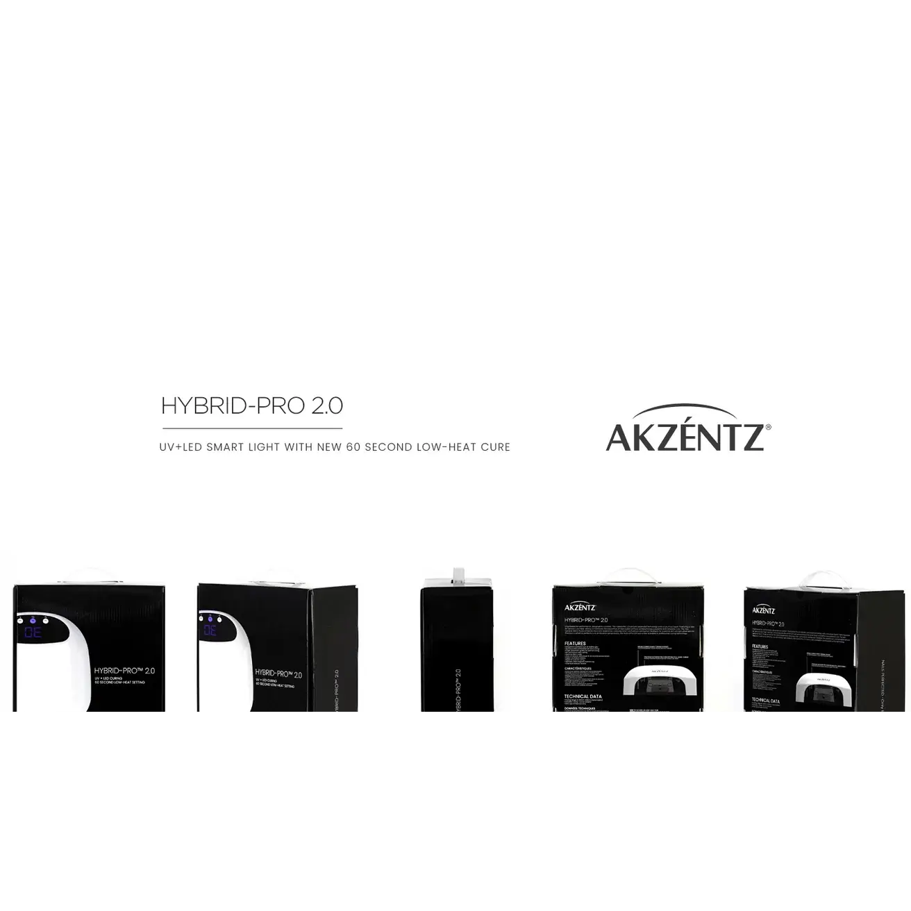Akzentz Hybrid Pro 2.0 UV/LED LAMP - Nail Mart USA Akzentz Hybrid Pro 2.0 UV/LED LAMP - Nail Mart USA