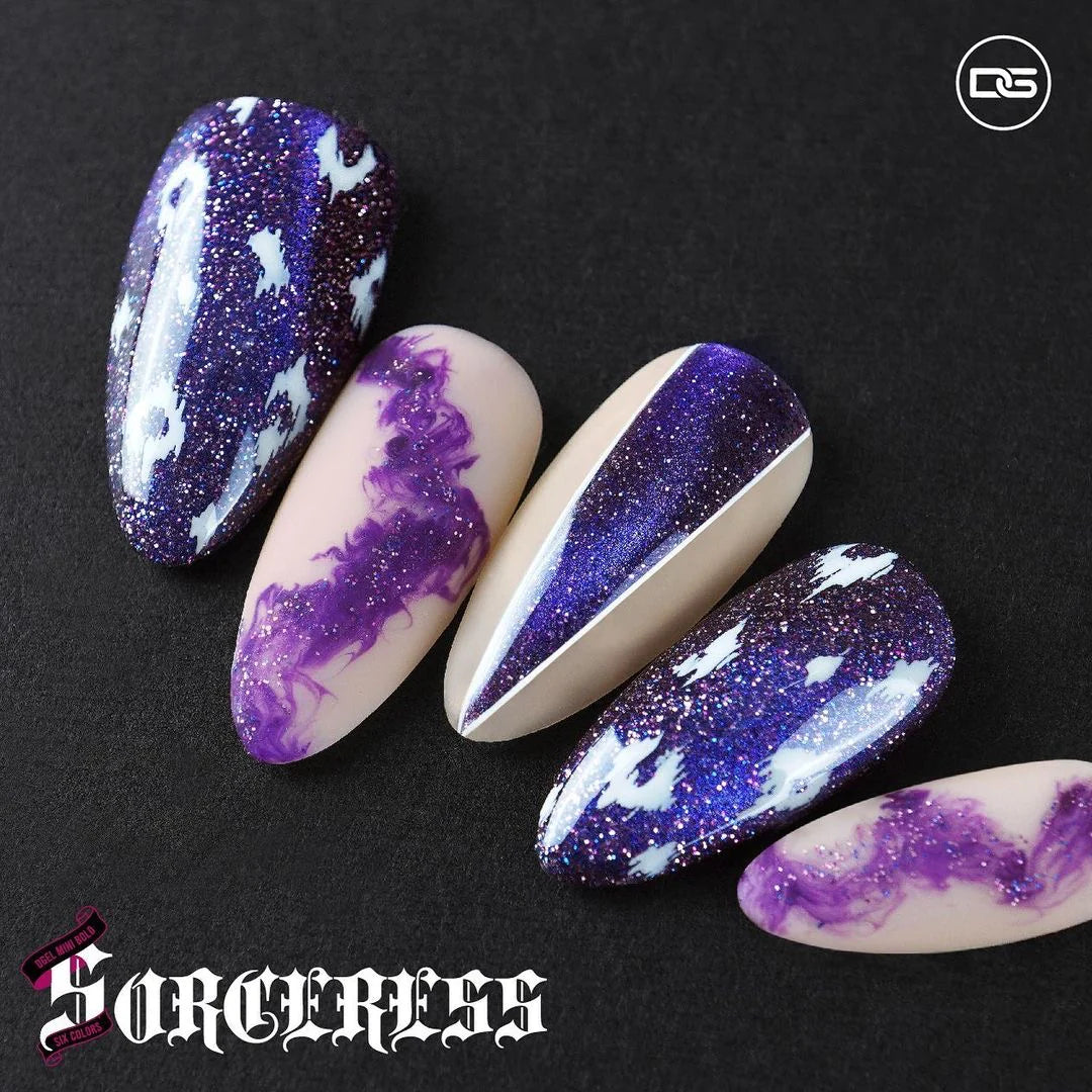 Crystal Gothic Nails That Spell Magic