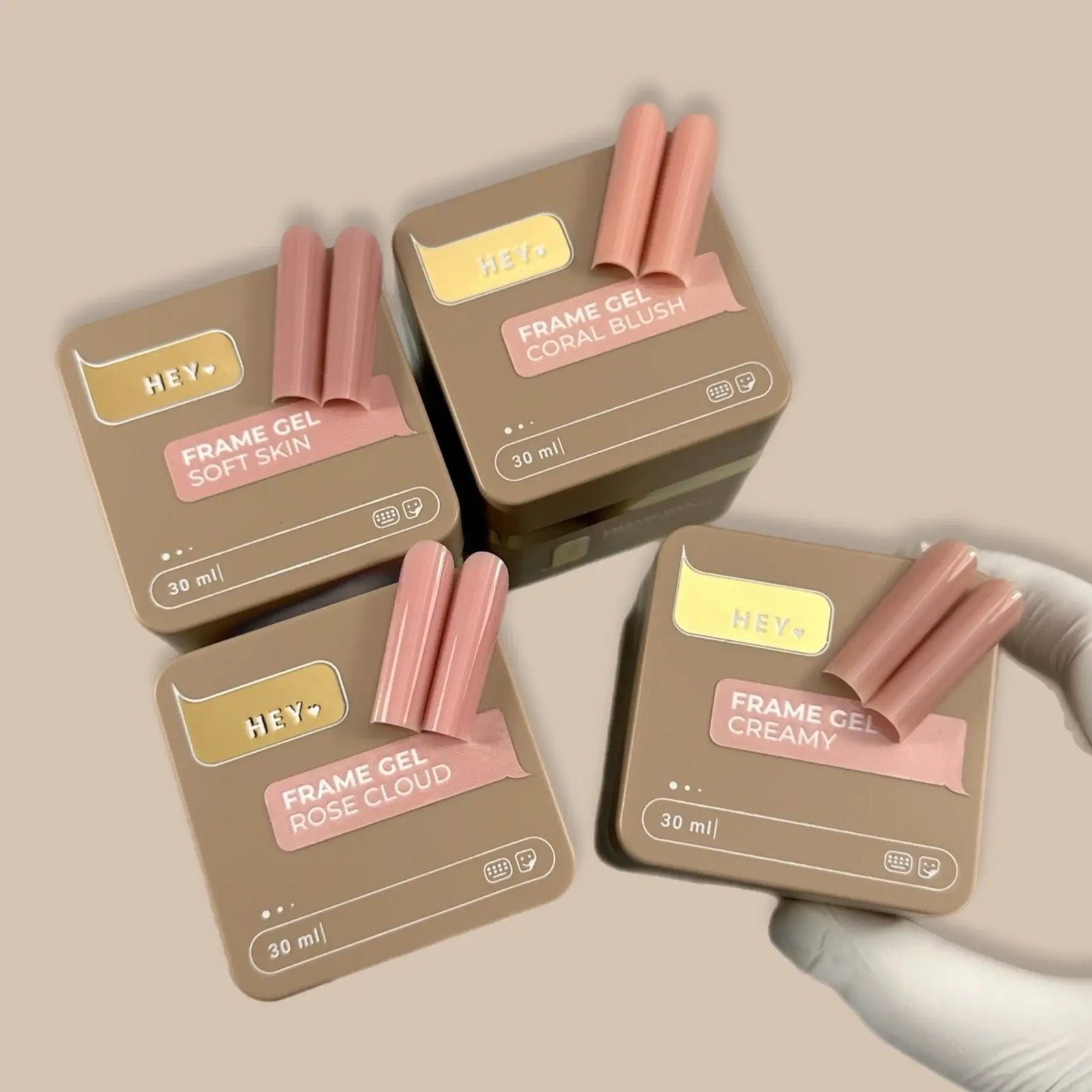 HEYLOVE Frame Gel - "Rose Cloud"