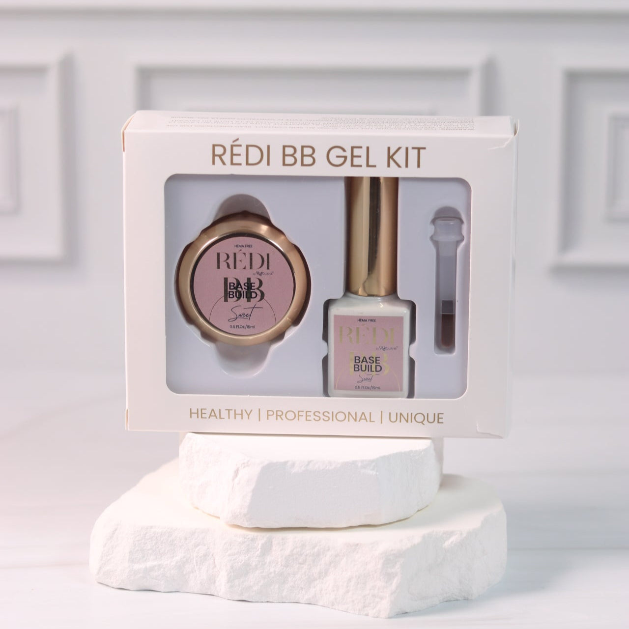 Red Iguana/RÉDI Professional "SWEET" BB Gel Kit - Light Pink