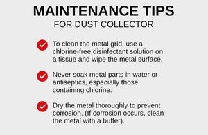 SHEMAX Style X-Pro Professional Dust Collector - White