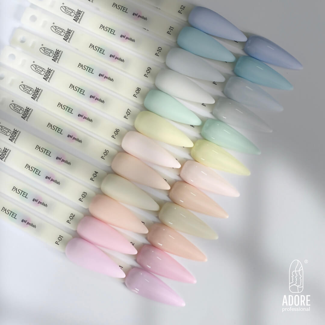 Adore Professional Pastel Gel Polish- Soft Azure