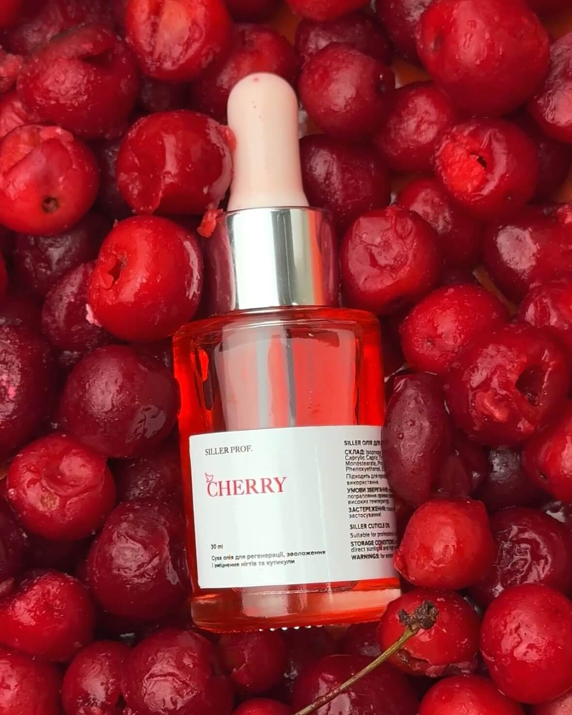 Siller Dry Cuticle Oil Cherry