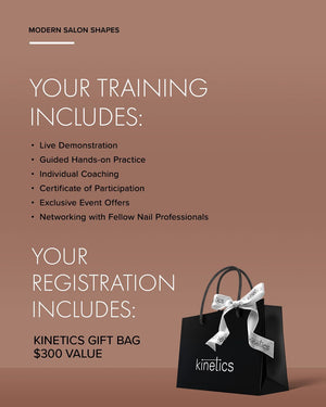 Kinetics - Modern Salon Shapes In-Person Training Day - 08/24/26 QUEENS, NY
