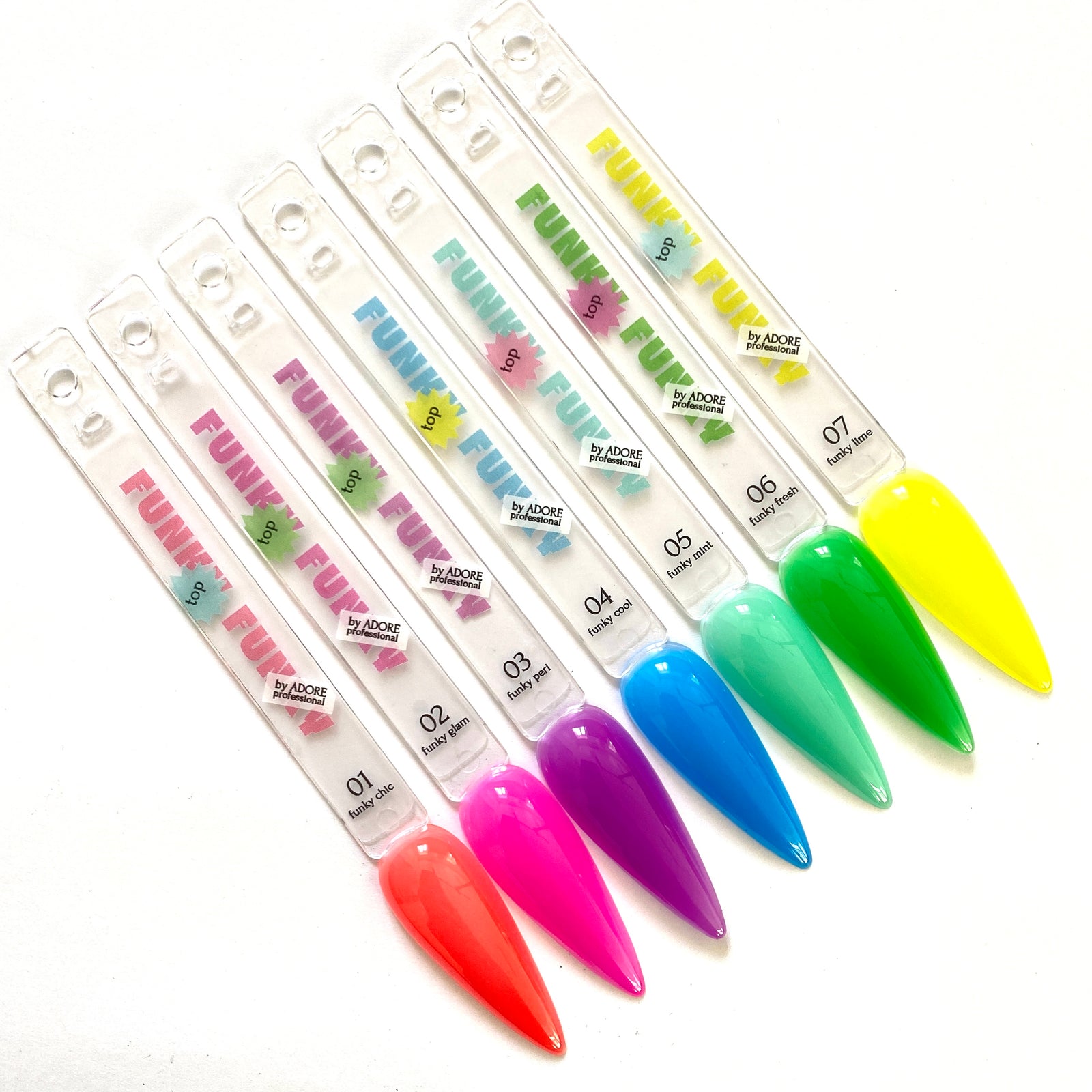 Adore Professional Funky Color Top- Funky Glam