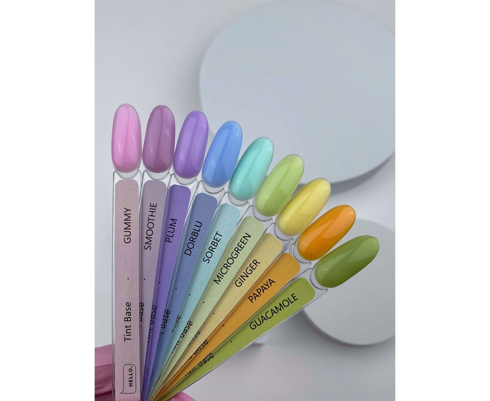 Hello Tint Rubber Base - Microgreen