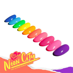 DGEL Signature Neon City Collection - 10 PCS Gel Polish Set