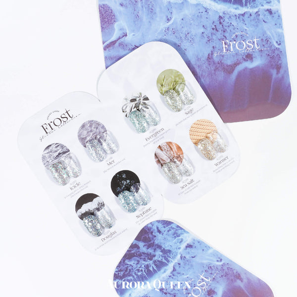 Aurora Queen Frost Collection 8 PCS - Nail Mart USA