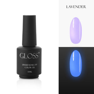 GLOSS Glow in the dark Gel Polish