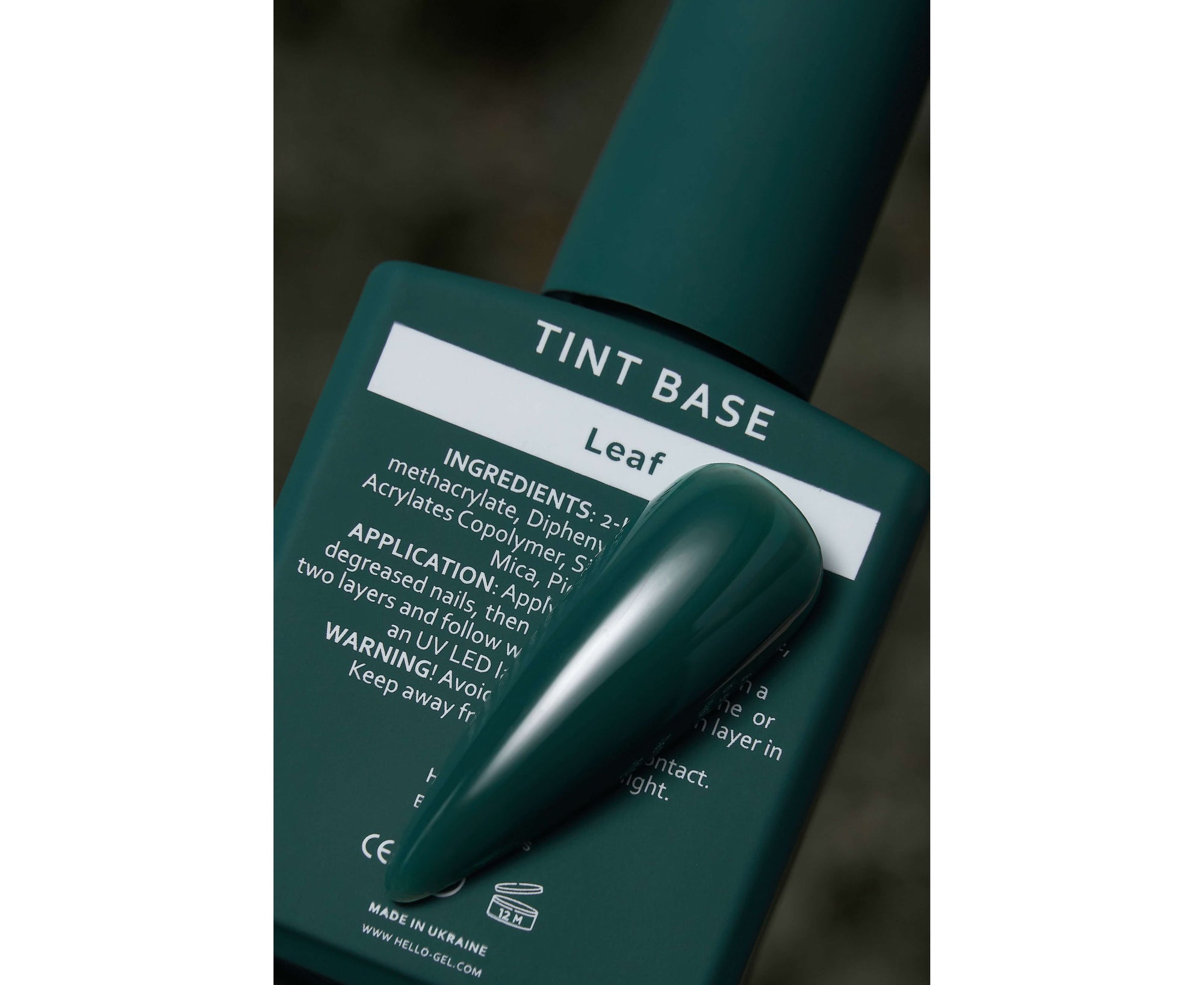 Hello Tint Rubber Base - Leaf