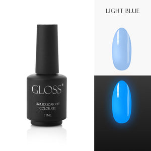 GLOSS Glow in the dark Gel Polish