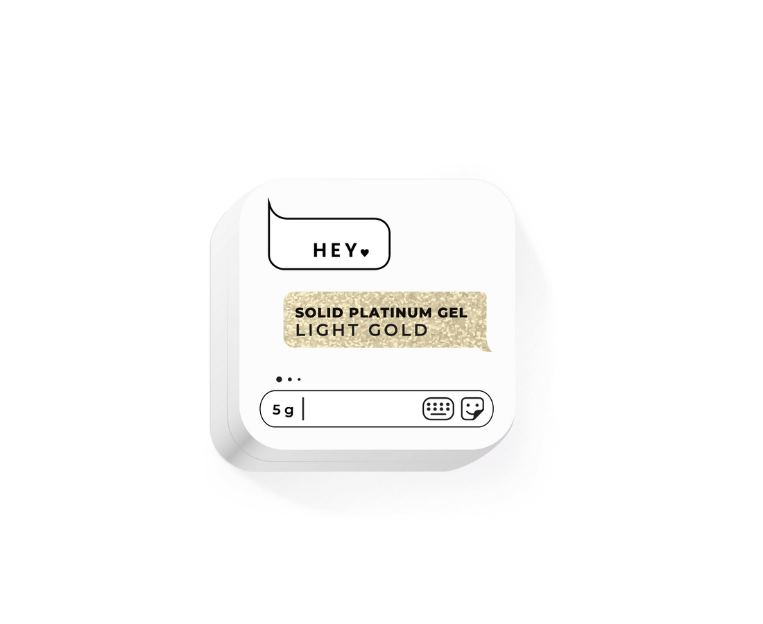 HEYLOVE (Hello) Solid Platinum Gel- Light Gold