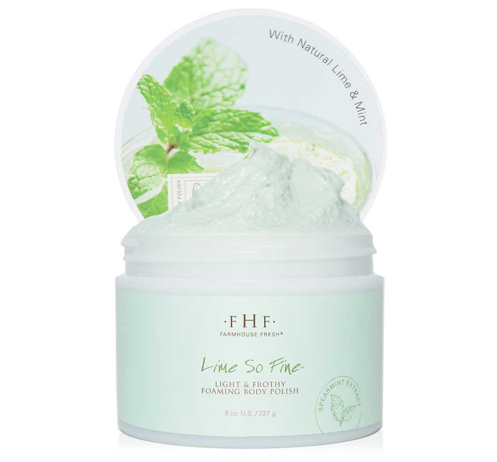 Farmhouse Fresh- Lime So Fine Foaming Body Polish