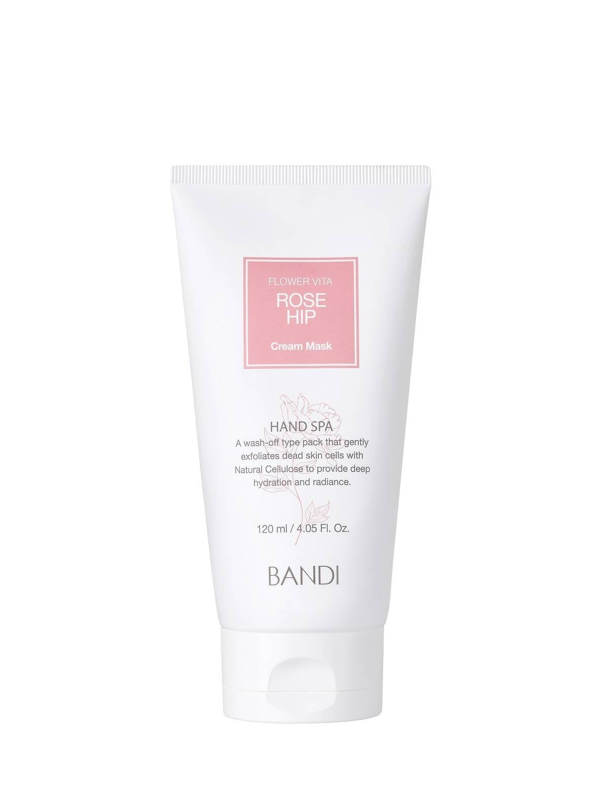 Bandi Flower Vita Tea Spa Rose Hip Cream Mask 120ml