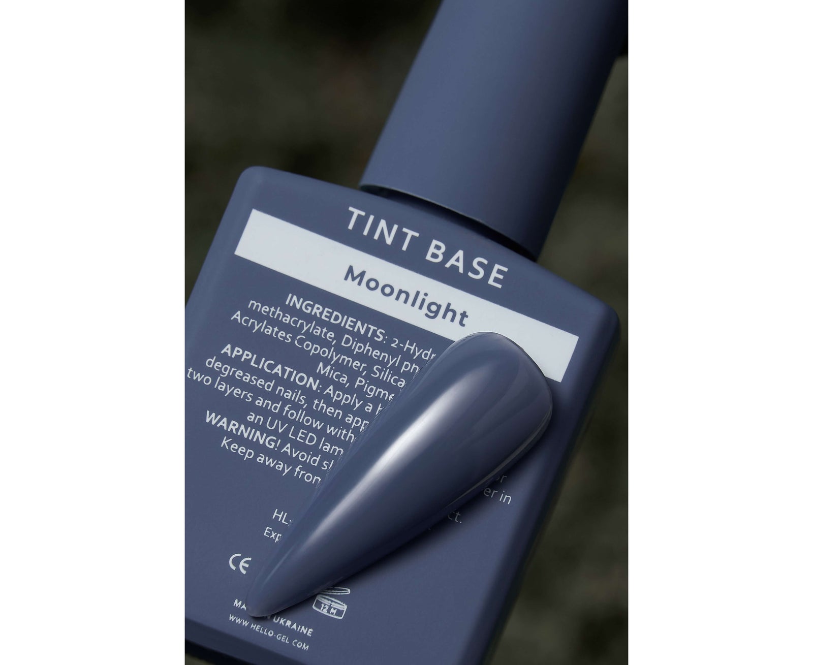 Hello Tint Rubber Base - Moonlight