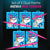 Dual Forms Imenka - Combo Pack of 5 (Ballet, SalonSquare, SKVO, S, XS)